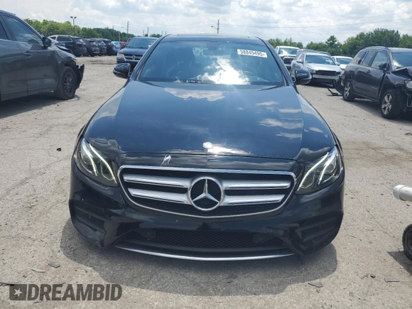 2017 Mercedes-Benz E 300 Luxury with VIN WDDZF4KB7HA017434, listed as a Copart auction lot 58845495 with 73,971 mi miles and Salvage title. Bid and sale history available at DreamBid. Image 5.