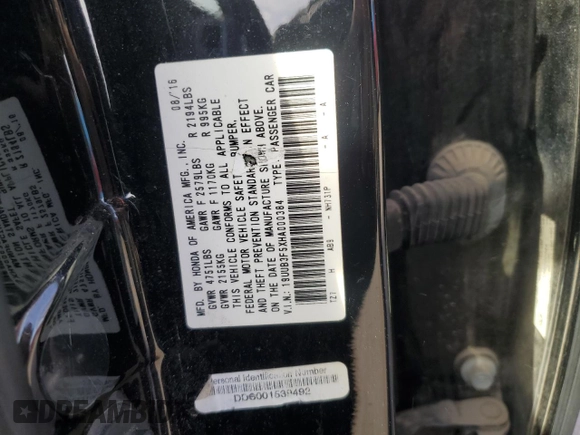 2017 Acura TLX V6 w/Technology Pkg with VIN 19UUB3F5XHA000384, listed as a Copart auction lot 45131705 with 107,421 mi miles and Salvage Title. Bid and sale history available at carsss.com. Image 14.