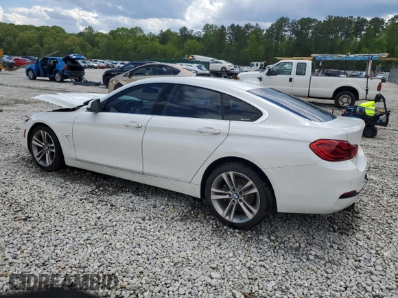 2021 BMW 4 Series 430i with VIN WBA4J1C57KBM15722, listed as a Copart auction lot 52690175 with 55,704 mi miles and Salvage Title. Bid and sale history available at DreamBid. Image 2.
