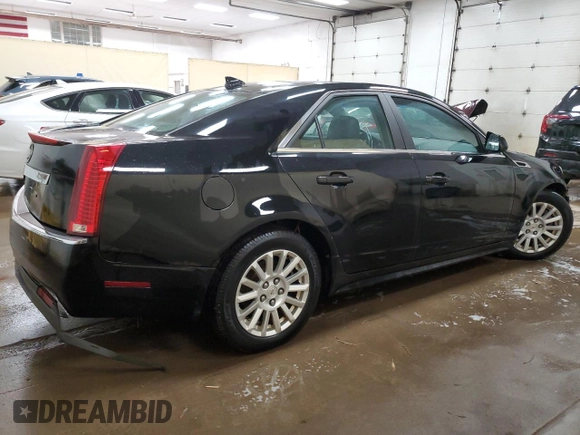 2011 Cadillac CTS Luxury with VIN 1G6DG5EY2B0168205, listed as a Copart auction lot 57127355 with 124,199 mi miles and Clean title. Bid and sale history available at DreamBid. Image 3.