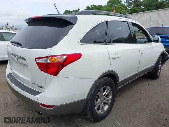 2011 Hyundai Veracruz GLS with VIN KM8NUDCC5BU154945, listed as a IAAI auction lot 42608801 with 132,296 mi miles and . Bid and sale history available at DreamBid. Image 4.