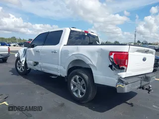 2023 Ford F-150 XL with VIN 1FTEW1C59PKE37513, listed as a IAAI auction lot 42484370 with 16,073 mi miles and . Bid and sale history available at DreamBid. Image 3.