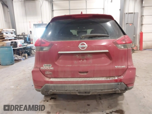 2017 Nissan Rogue SL with VIN 5N1AT2MV1HC828349, listed as a IAAI auction lot 41607853 with 155,061 mi miles. Bid and sale history available at carsss.com. Image 16.