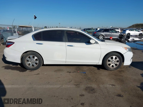 2017 Honda Accord Sedan LX with VIN 1HGCR2F3XHA217420, listed as a IAAI auction lot 41347762 with Not Provided miles. Bid and sale history available at carsss.com. Image 12.