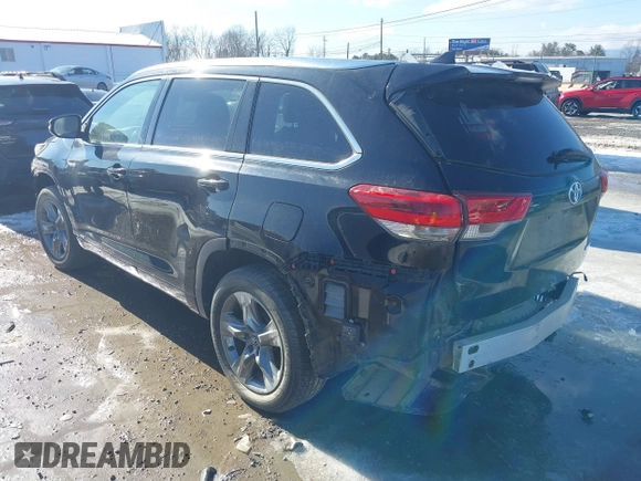 2018 Toyota Highlander Hybrid Limited z VIN 5TDDGRFH1JS047468, wystawiony jako IAAI lot #41295983 z przebiegiem Nie podano mil oraz . Historia ofert i sprzedaży dostępna na DreamBid. Obrazek 3.