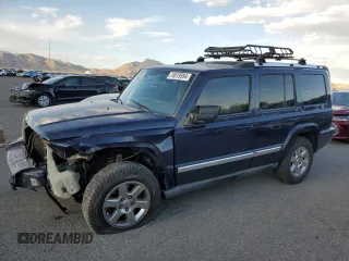 2006 Jeep Commander Limited with VIN 1J8HH58N36C144683, listed as a Copart auction lot 74019594 with 144,543 mi miles and Salvage Title. Bid and sale history available at carsss.com. Image 1.