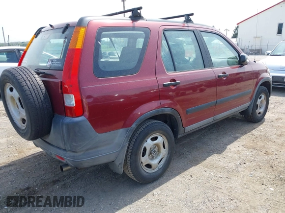 2004 Honda CR-V LX with VIN SHSRD68474U203411, listed as a IAAI auction lot 42125517 with 185,000 mi miles and . Bid and sale history available at carsss.com. Image 4.