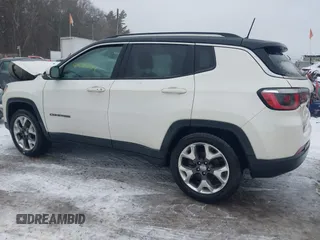 2020 Jeep Compass Limited with VIN 3C4NJDCB8LT106629, listed as a IAAI auction lot 41430354 with 105,510 mi miles. Bid and sale history available at carsss.com. Image 14.