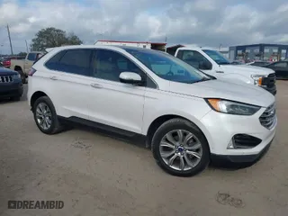 2019 Ford Edge Titanium with VIN 2FMPK3K93KBB11919, listed as a IAAI auction lot 41613148 with 61,053 mi miles. Bid and sale history available at carsss.com. Image 1.