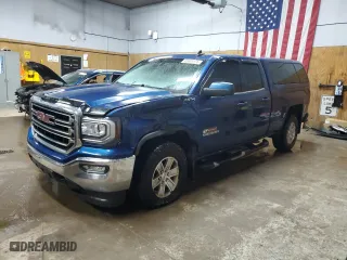 2017 GMC Sierra 1500 SLE with VIN 1GTV2MEC1HZ200287, listed as a Copart auction lot 45601575 with 166,452 mi miles and Clean Title. Bid and sale history available at carsss.com. Image 1.
