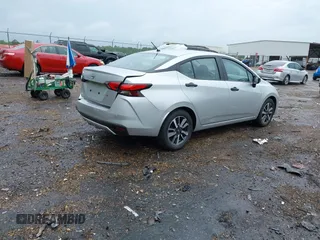 2024 Nissan Versa S with VIN 3N1CN8DV6RL929440, listed as a IAAI auction lot 42119155 with 10,087 mi miles. Bid and sale history available at carsss.com. Image 4.
