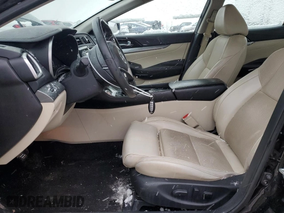 2017 Nissan Maxima SV with VIN 1N4AA6AP0HC383938, listed as a Copart auction lot 50135285 with 162,397 mi miles and Salvage Title. Bid and sale history available at DreamBid. Image 7.