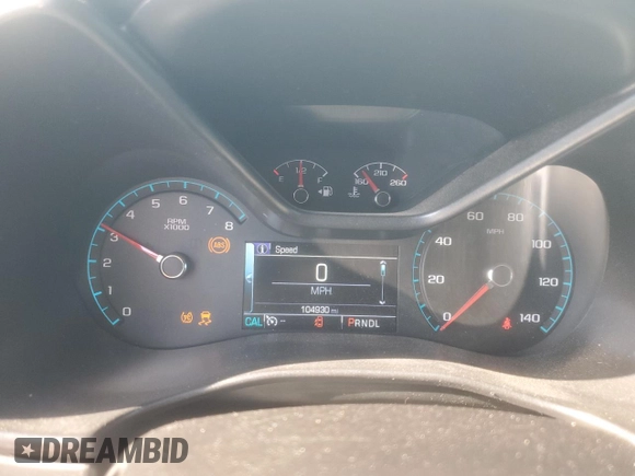 2017 Chevrolet Colorado 4WD Z71 with VIN 1GCGTDEN9H1180800, listed as a Copart auction lot 60430985 with 104,930 mi miles and Salvage title. Bid and sale history available at DreamBid. Image 9.