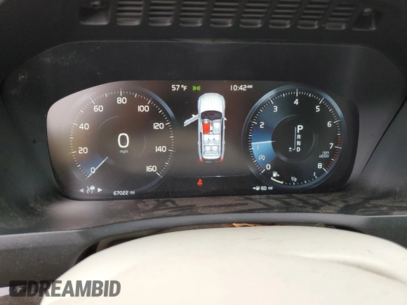 2016 Volvo XC90 T6 Momentum with VIN YV4A22PK1G1093887, listed as a Copart auction lot 69222102 with 67,022 mi miles. Bid and sale history available at carsss.com. Image 9.