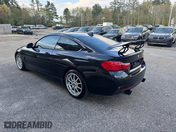 2014 BMW 4 Series 435i xDrive with VIN WBA3R5C50EF784642, listed as a Copart auction lot 56781275 with 80,550 mi miles and Clean title. Bid and sale history available at DreamBid. Image 3.