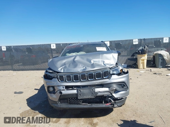 2023 Jeep Compass Latitude with VIN 3C4NJDBN9PT540799, listed as a IAAI auction lot 41857875 with Not Provided miles and . Bid and sale history available at DreamBid. Image 12.