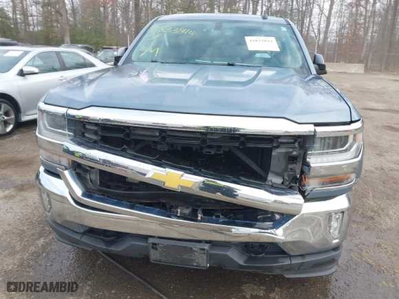 2016 Chevrolet Silverado 1500 LT with VIN 3GCUKREC5GG234224, listed as a IAAI auction lot 41833844 with 122,849 mi miles. Bid and sale history available at carsss.com. Image 6.