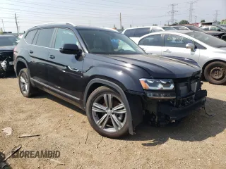 2019 Volkswagen Atlas SE z VIN 1V2XR2CA8KC591411, wystawiony jako Copart lot #65071173 z przebiegiem 14 637 mil mil oraz Szkoda całkowita • Salvage title. Historia ofert i sprzedaży dostępna na DreamBid. Obrazek 4.