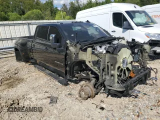 2022 Chevrolet Silverado 3500HD High Country with VIN 1GC4YVEY7NF166221, listed as a Copart auction lot 70817194 with 0 mi miles and Salvage Title. Bid and sale history available at carsss.com. Image 4.
