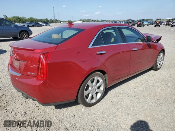 2013 Cadillac ATS with VIN 1G6AA5RX6D0160200, listed as a Copart auction lot 52806275 with 92,976 mi miles and Salvage title. Bid and sale history available at DreamBid. Image 3.