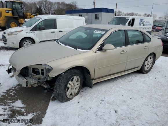 2012 Chevrolet Impala LT Retail with VIN 2G1WB5E36C1114719, listed as a Copart auction lot 43478785 with 85,584 mi miles and Non Repairable. Bid and sale history available at carsss.com. Image 1.