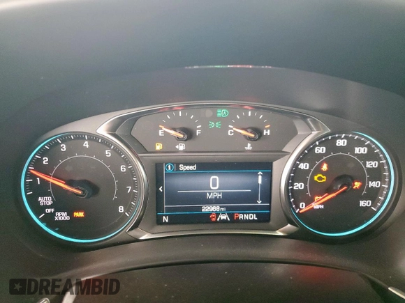 2024 Chevrolet Equinox LS with VIN 3GNAXHEG0RL366097, listed as a Copart auction lot 61048045 with 22,968 mi miles and Salvage title. Bid and sale history available at DreamBid. Image 9.