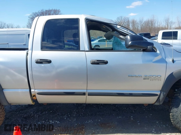 2005 Dodge 2500 SLT with VIN 3D7KS28C75G865201, listed as a IAAI auction lot 41966057 with 201,068 mi miles and . Bid and sale history available at DreamBid. Image 13.