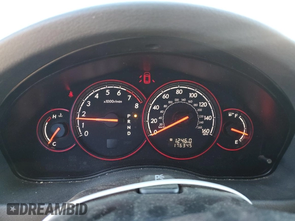 2005 Subaru Legacy GT Limited with VIN 4S3BL676854215431, listed as a Copart auction lot 80225554 with 176,345 mi miles and Clean title. Bid and sale history available at DreamBid. Image 9.
