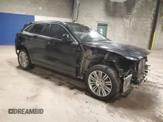 2018 Jaguar F-Pace 30t Portfolio with VIN SADCN2GX8JA321975, listed as a Copart auction lot 85419414 with 121,994 mi miles and Salvage title. Bid and sale history available at DreamBid. Image 4.