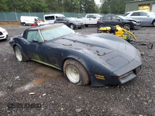 1981 Chevrolet Corvette with VIN 1G1AY8766BS403955, listed as a Copart auction lot 82468944 with 0 mi miles and Clean Title. Bid and sale history available at carsss.com. Image 4.