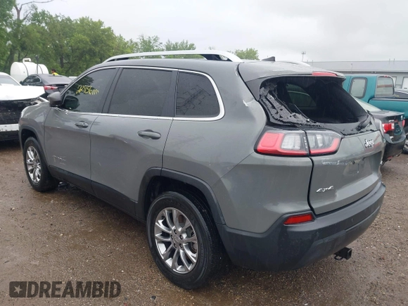 2021 Jeep Cherokee Latitude Plus with VIN 1C4PJMLB4MD101492, listed as a IAAI auction lot 42426027 with 22,856 mi miles and . Bid and sale history available at DreamBid. Image 3.