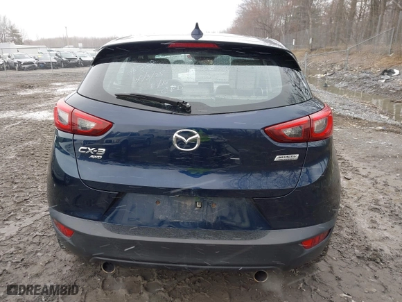 2017 Mazda CX-3 Grand Touring with VIN JM1DKFD75H0179167, listed as a IAAI auction lot 41980243 with 69,076 mi miles. Bid and sale history available at carsss.com. Image 16.
