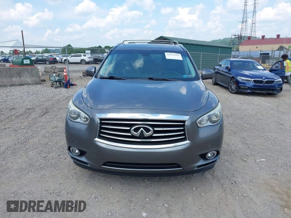 2015 Infiniti QX60 with VIN 5N1AL0MM2FC536816, listed as a IAAI auction lot 42545584 with 109,542 mi miles and . Bid and sale history available at DreamBid. Image 12.