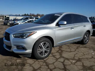 2018 Infiniti QX60 with VIN 5N1DL0MM1JC532813, listed as a Copart auction lot 42556085 with 162,083 mi miles and Salvage Title. Bid and sale history available at carsss.com. Image 1.