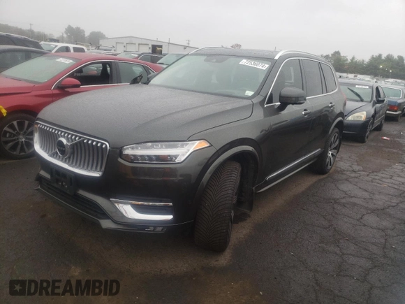 2022 Volvo XC90 Inscription with VIN YV4A221L3N1777824, listed as a Copart auction lot 72536074 with 27,096 mi miles and Salvage title. Bid and sale history available at DreamBid. Image 1.