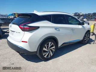 2019 Nissan Murano S with VIN 5N1AZ2MS8KN114850, listed as a IAAI auction lot 41898724 with 75,647 mi miles. Bid and sale history available at carsss.com. Image 4.