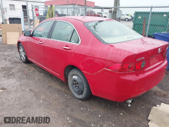 2004 Acura TSX w/Navigation with VIN JH4CL96934C012208, listed as a IAAI auction lot 41554461 with 207,525 mi miles. Bid and sale history available at carsss.com. Image 3.