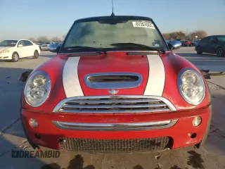 2008 MINI Convertible S with VIN WMWRH33538TL97428, listed as a Copart auction lot 87307084 with Not provided miles and Clean title. Bid and sale history available at DreamBid. Image 5.