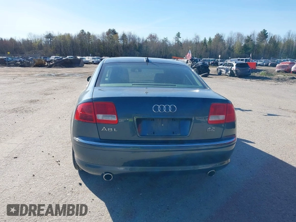 2005 Audi A8 L with VIN WAUML44E95N005730, listed as a IAAI auction lot 42143008 with 152,649 mi miles. Bid and sale history available at carsss.com. Image 15.