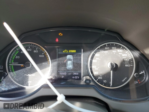 2013 Audi Q5 Hybrid Prestige with VIN WA1C8AFP7DA020210, listed as a Copart auction lot 42549095 with 143,533 mi miles and Clean title. Bid and sale history available at DreamBid. Image 9.