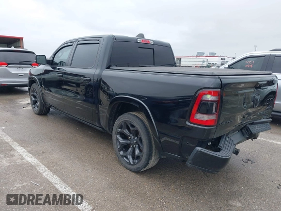 2020 Ram 1500 Limited with VIN 1C6SRFHT3LN407647, listed as a IAAI auction lot 41523210 with 69,331 mi miles. Bid and sale history available at carsss.com. Image 3.