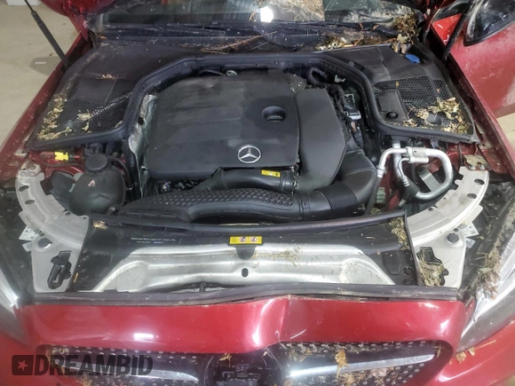 2019 Mercedes-Benz C 300 with VIN 55SWF8EB1KU299857, listed as a Copart auction lot 58510375 with 68,775 mi miles and Salvage title. Bid and sale history available at DreamBid. Image 11.