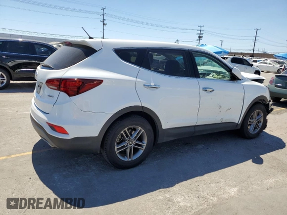 2018 Hyundai Santa Fe 2.4L with VIN 5NMZT3LB3JH095801, listed as a Copart auction lot 56068565 with 82,616 mi miles and Salvage title. Bid and sale history available at DreamBid. Image 3.