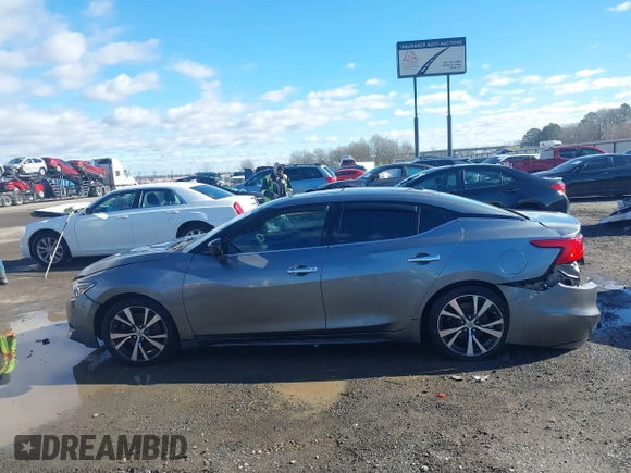2016 Nissan Maxima Platinum with VIN 1N4AA6AP7GC409949, listed as a IAAI auction lot 41214746 with 190,853 mi miles and . Bid and sale history available at DreamBid. Image 14.