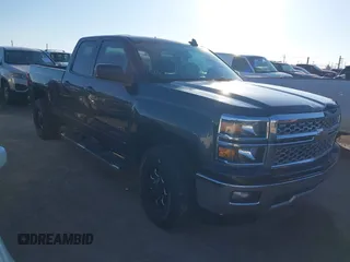 2015 Chevrolet Silverado 1500 LT with VIN 1GCRCREC1FZ308563, listed as a IAAI auction lot 41455858 with 162,196 mi miles. Bid and sale history available at carsss.com. Image 1.