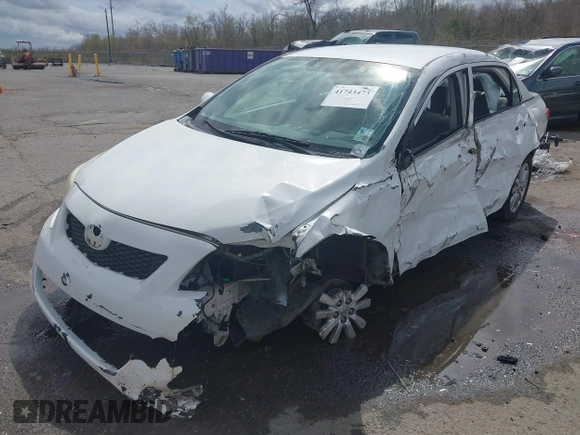 2009 Toyota Corolla with VIN 1NXBU40E59Z023792, listed as a IAAI auction lot 41743473 with 128,454 mi miles. Bid and sale history available at carsss.com. Image 17.