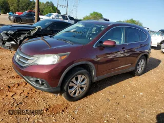 2014 Honda CR-V EX-L with VIN 5J6RM4H77EL053041, listed as a Copart auction lot 52237325 with 81,120 mi miles and Salvage Title. Bid and sale history available at carsss.com. Image 1.