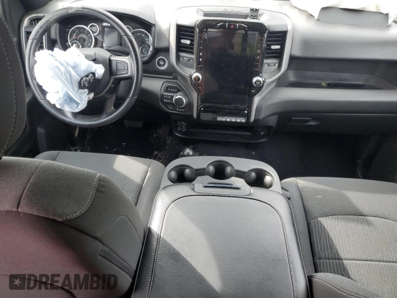 2024 Ram 2500 Tradesman with VIN 3C6TR5CJ9RG330188, listed as a Copart auction lot 53607045 with 7,721 mi miles and Salvage title. Bid and sale history available at DreamBid. Image 8.