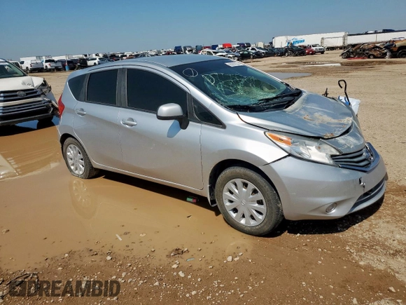 2014 Nissan Note SV z VIN 3N1CE2CP0EL436086, wystawiony jako Copart lot #60297035 z przebiegiem 91 560 mil mil oraz Szkoda całkowita • Salvage title. Historia ofert i sprzedaży dostępna na DreamBid. Obrazek 4.
