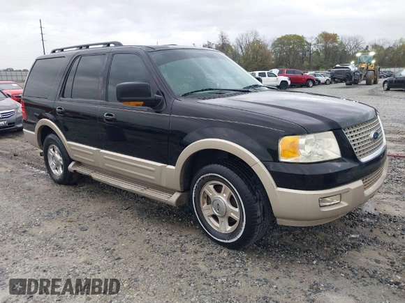 2005 Ford Expedition Eddie Bauer с VIN 1FMFU17585LA60924, выставлен на аукционе IAAI как лот 41845434 с пробегом 259 868 миль миль и . История ставок и продаж доступна на DreamBid. Изображение 1.